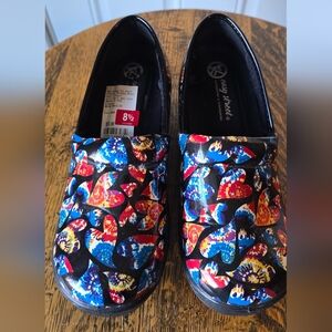 Colorful Easy Street Womens Clogs